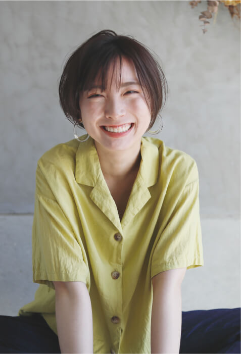 透明感のある元気ショート