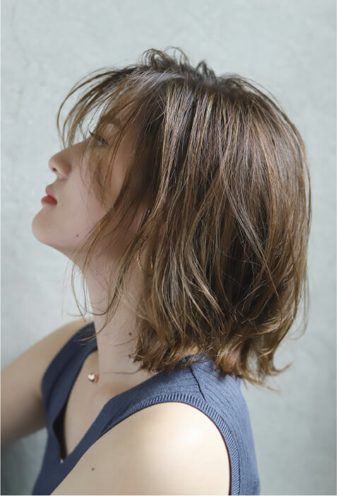 透明感のある大人ミディアム