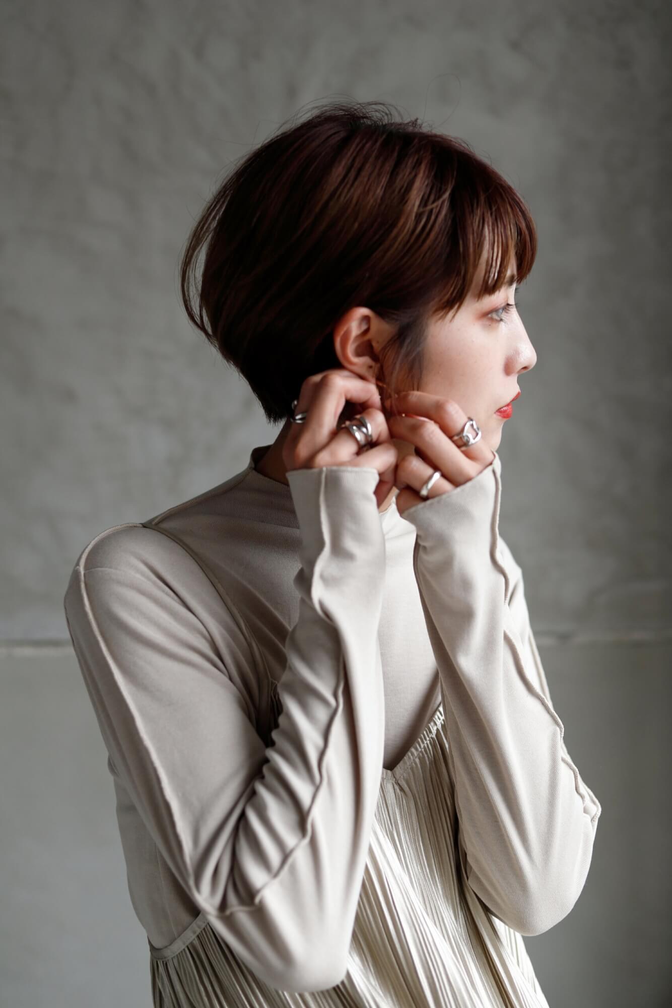 ワイドバングショート