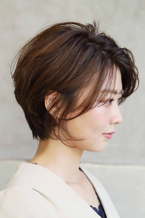 大人可愛いショート